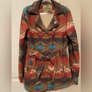 Outback Trading Co Aztec Coat
